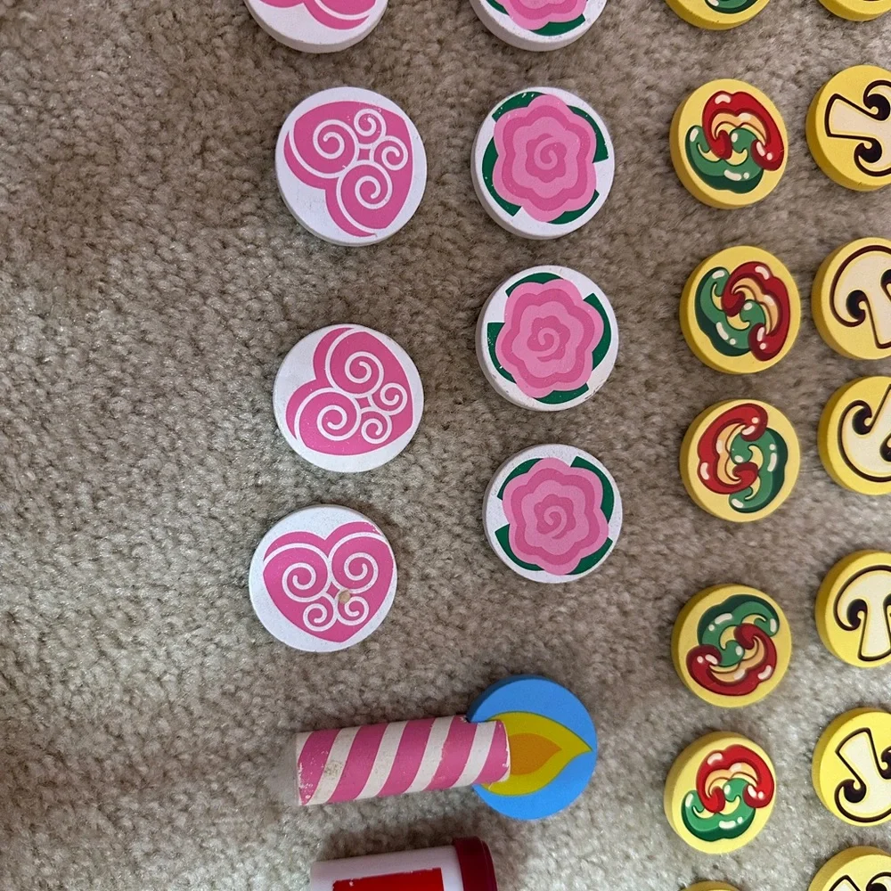 Melissa & Doug Pizza Party and Triple Layer Party Cake Play Sets Incomplete